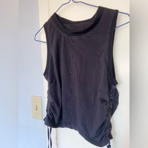 Lulu workout shirt and shorts